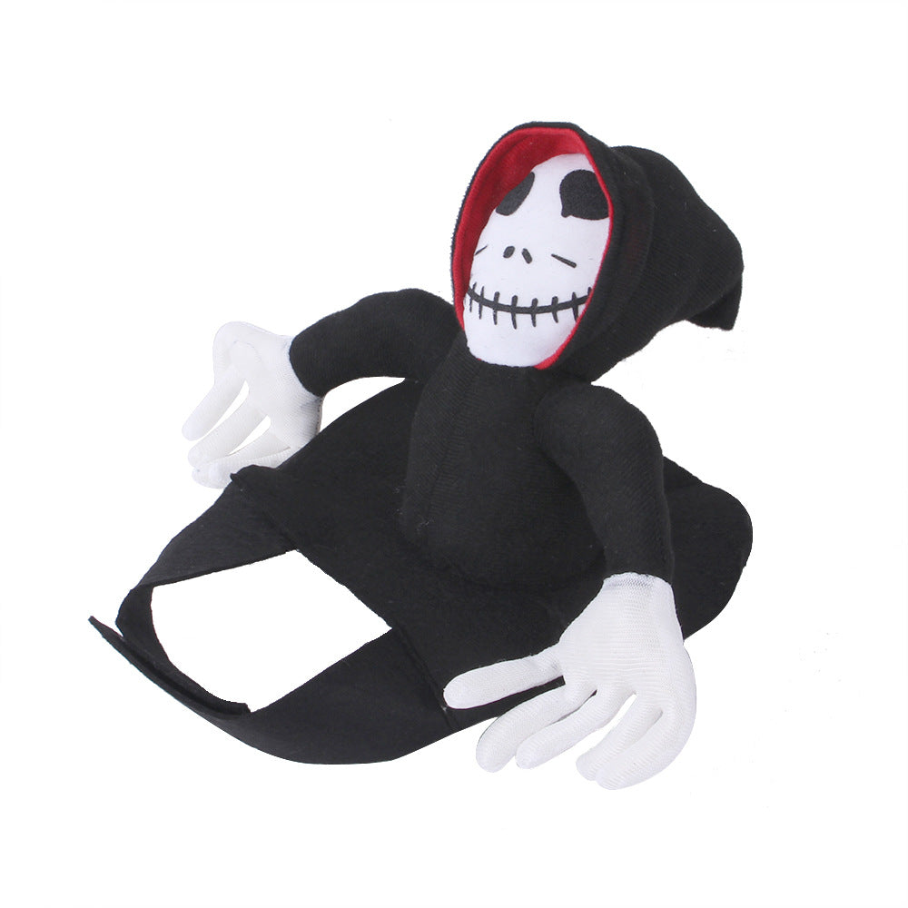 NEW Funny Pet Halloween Costume Halloween Pet Decoration Dress Up Pet Cosplay Costume Halloween Pet Clothes Spider Pumpkin Vest - Pets Crazy Shops
