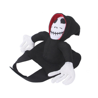 NEW Funny Pet Halloween Costume Halloween Pet Decoration Dress Up Pet Cosplay Costume Halloween Pet Clothes Spider Pumpkin Vest - Pets Crazy Shops