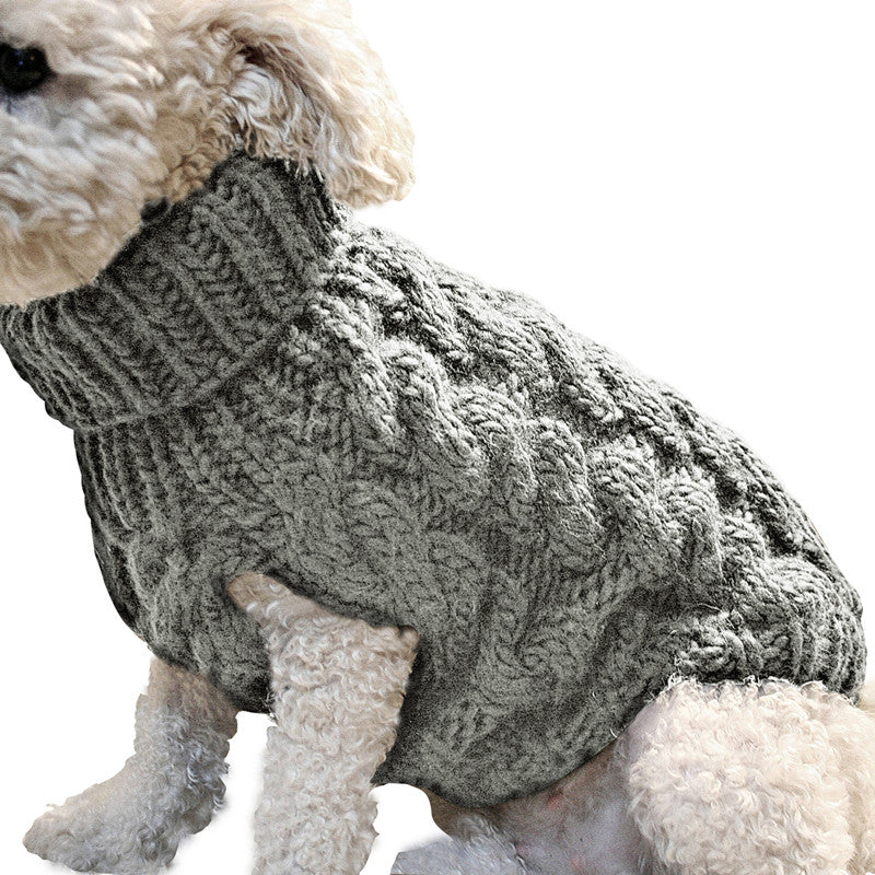 New Pet Sweater Dog Clothes Pet Supplier Winter Warm Clothing - Pets Crazy Shops