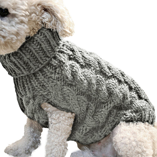 New Pet Sweater Dog Clothes Pet Supplier Winter Warm Clothing  -  - Pets Crazy Shops -