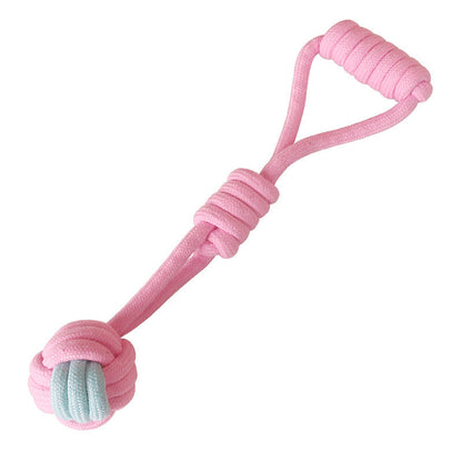 Cotton Rope Dog Chew Toy Pet Small Dog Toy Teeth Clean - Pets Crazy Shops
