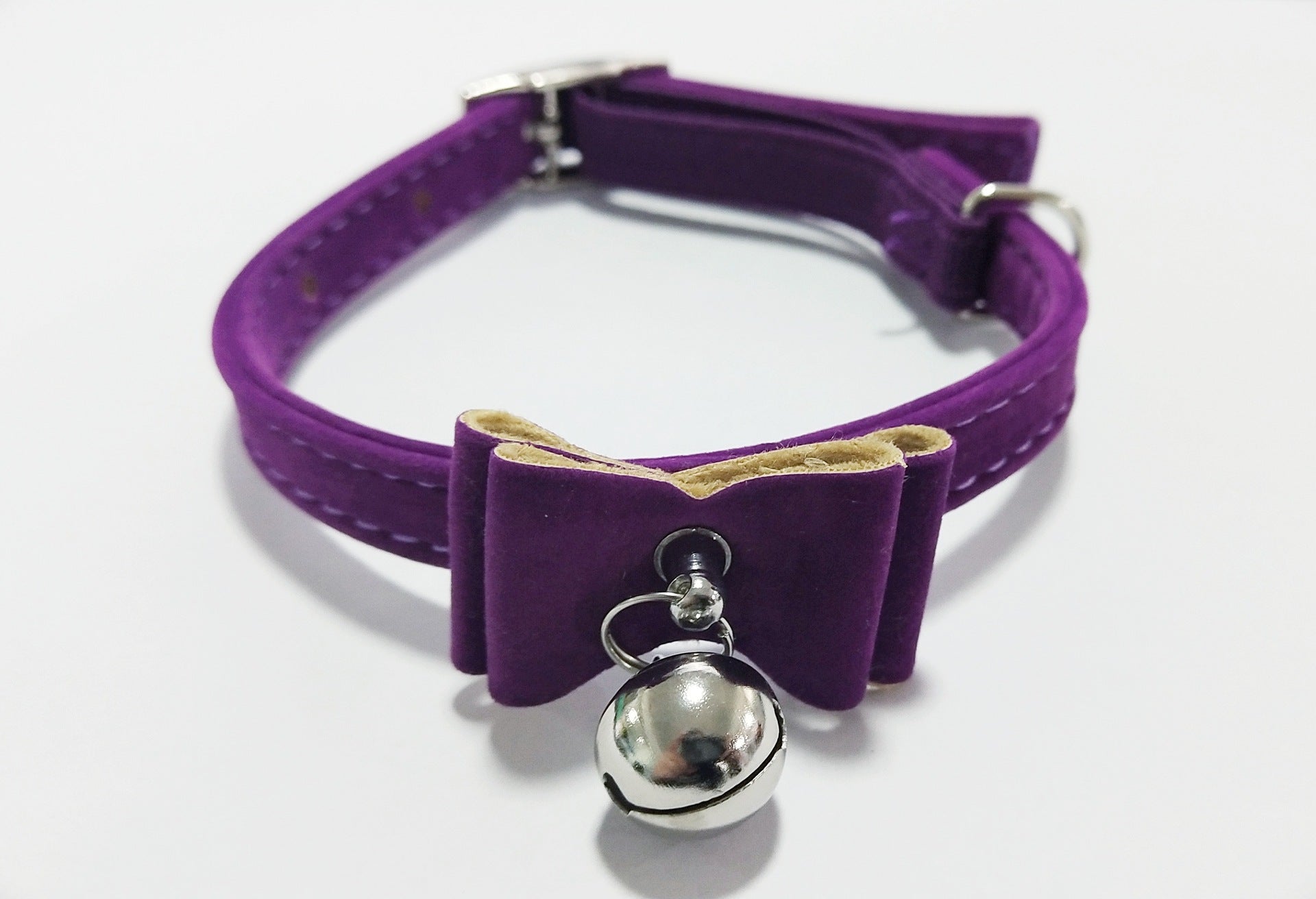 Pet Collar Bell Bow Cat Collar - Pets Crazy Shops