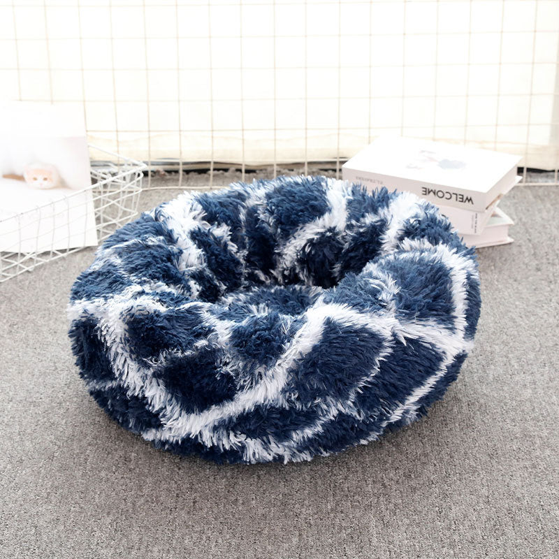 Cathouse Doghouse Large, Medium And Small Dogs Warm Plush Round Pet Bed Dog Bed Cat Bed Dog Bed - Pets Crazy Shops