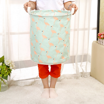 Foldable laundry basket, cotton and linen laundry basket, bathroom, laundry, dirty clothes, dirty clothes, toy storage basket - Pets Crazy Shops