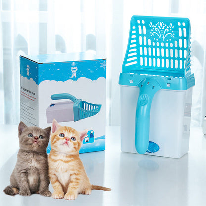 Neater Litter Genie Scooper Cat Litter Sifter Scoop System Kitty Litter Scooper with Extra Waste Bags by Neater Litter Scooper - Pets Crazy Shops