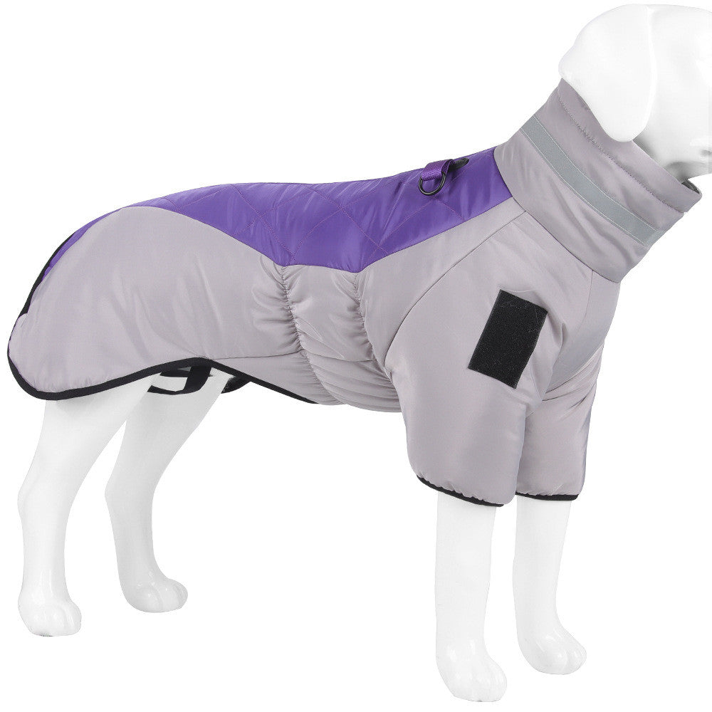 New Pet Dog Clothes Thickened With Reflective Warmth Pet Supplies - Pets Crazy Shops