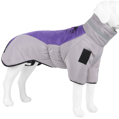 New Pet Dog Clothes Thickened With Reflective Warmth Pet Supplies - Pets Crazy Shops