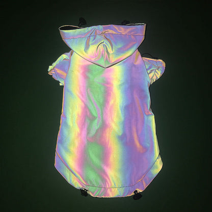 Fashion Dog Clothes Pet Dogs Hoodie for Dog Coat Windbreaker Reflective Clothing - Pets Crazy Shops