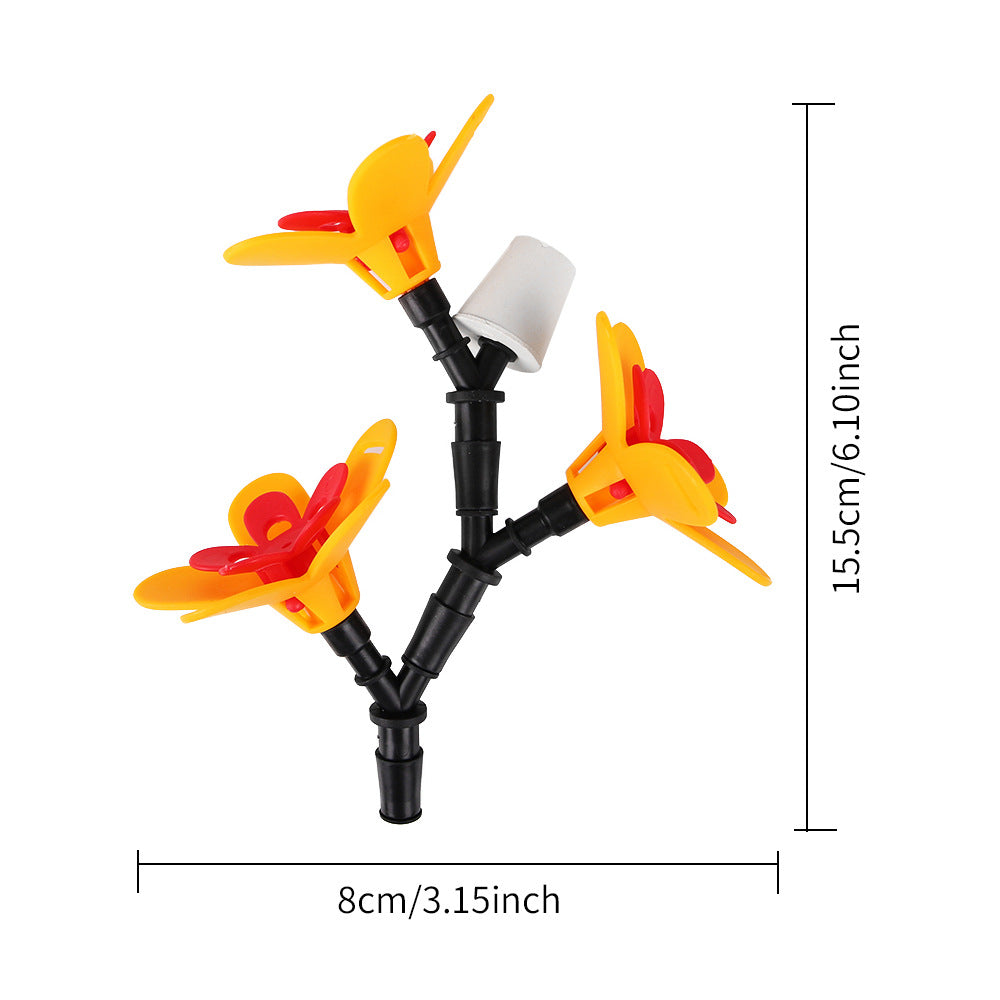 Outdoor Garden Courtyard Wine Bottle Bird Landscape Decoration Bird Feeder - Pets Crazy Shops
