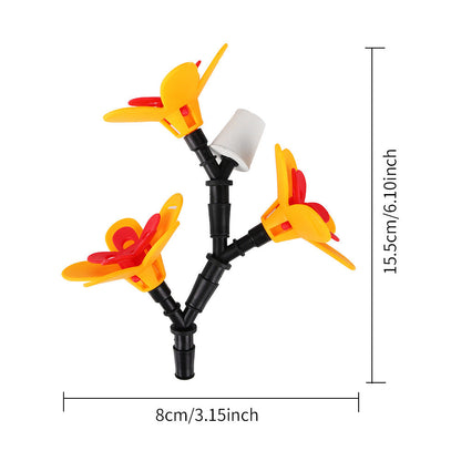 Outdoor Garden Courtyard Wine Bottle Bird Landscape Decoration Bird Feeder - Pets Crazy Shops