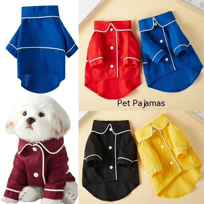 Pet Pajamas Dog Pajamas Small Dog Cat Clothing - Pets Crazy Shops