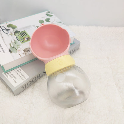 Dog Water Bottle Portable Travel Pet Drinker Leak Proof Dog Bowl Food Cat Fountain Outdoor Walking Drinking Bottle Dogs Feeder - Pets Crazy Shops