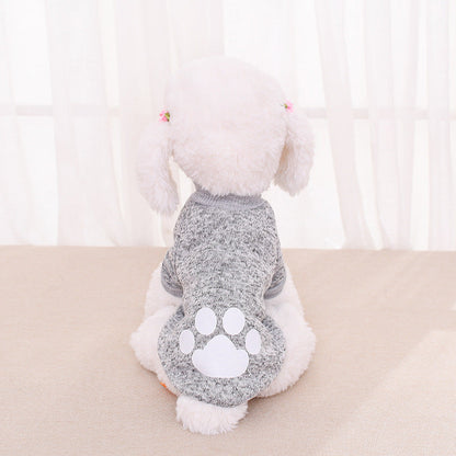 Clothing Pet Clothing Two-legged Sweater Teddy - Pets Crazy Shops