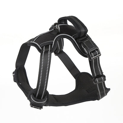 Dog Harness No Pull Breathable Reflective Pet Harness Vest - Pets Crazy Shops