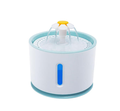 Automatic Pet Cat Water Fountain With LED Lighting USB Dogs Cats Mute Drinker Feeder Bowl Drinking Dispenser - Pets Crazy Shops