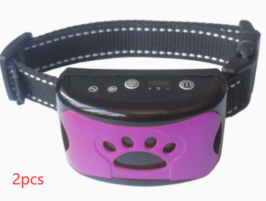 Dog Training Collar Waterproof Electric Pet Remote Control Rechargeable Dogs Trainer Bark Arrester With Shock Vibration Sound - Pets Crazy Shops
