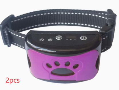 Dog Training Collar Waterproof Electric Pet Remote Control Rechargeable Dogs Trainer Bark Arrester With Shock Vibration Sound - Pets Crazy Shops