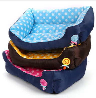 Warm wave pet dog dog sofa bed cat litter lollipop Teddy dog kennel  -  - Pets Crazy Shops -