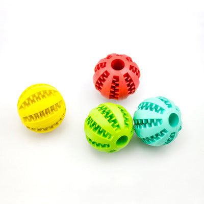 Rubber Mint Feeding Ball Built-in Food Storage Bin - Pets Crazy Shops