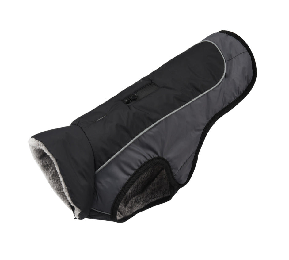Thickened dog padded coat reflective dog clothing - Pets Crazy Shops