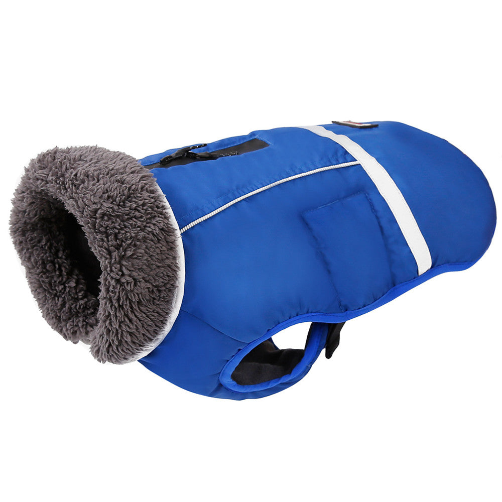 Dog clothes thick warm vest - Pets Crazy Shops