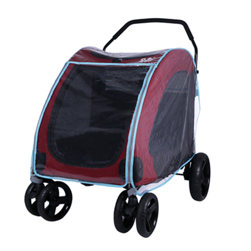 Cat Dog Trolley Raincoat Poncho - Pets Crazy Shops