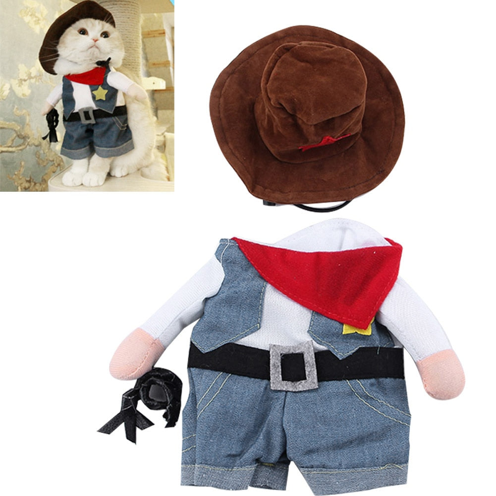 Pet denim costume - Pets Crazy Shops
