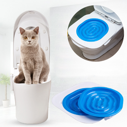 Pet Toilet Trainer catsCeaningTrainingToilet Supplies with Toilet Seat Lighting - Pets Crazy Shops