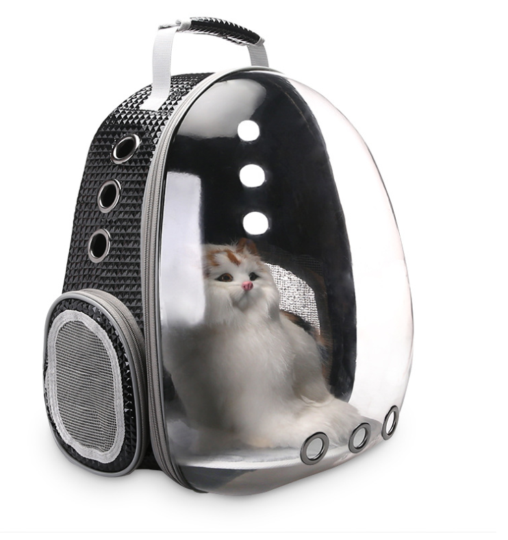 Portable Pet Puppy Backpack Carrier Bubble, New Space Capsule Design 360 Degree Sightseeing Rabbit Rucksack Handbag - Pets Crazy Shops