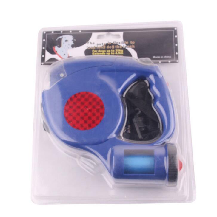 Three-in-one Retractable Dog Leash With Flashlight - Pets Crazy Shops