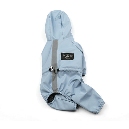 Dogs all-inclusive waterproof hooded raincoat - Pets Crazy Shops
