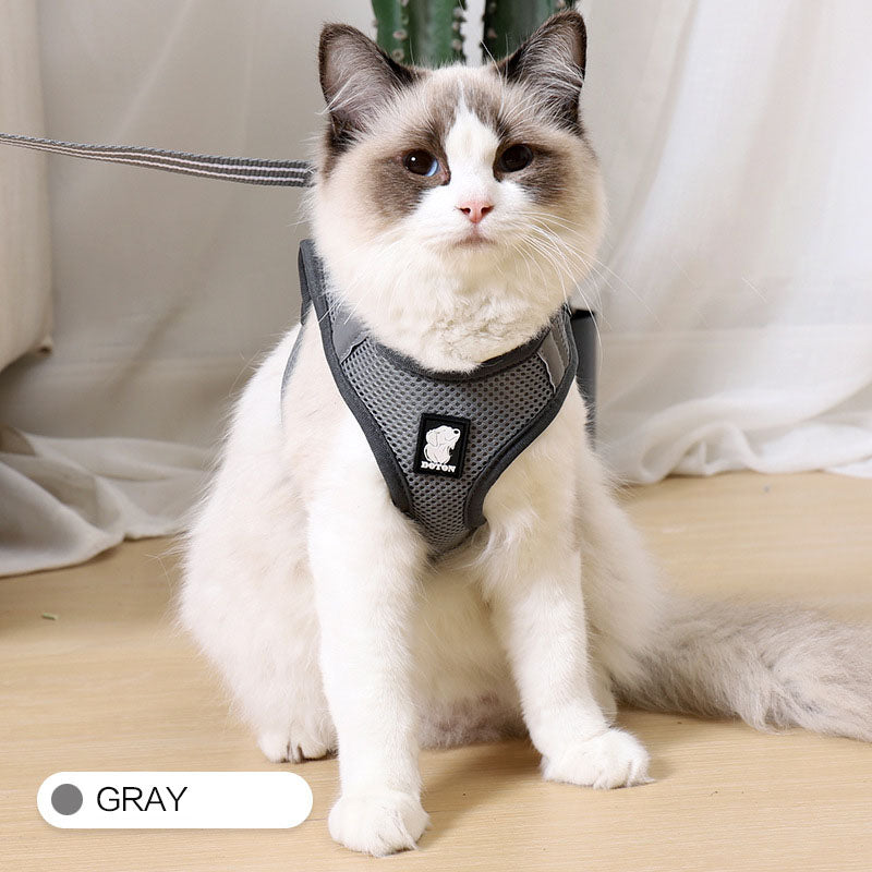 Anti-strike cat traction cat harness - Pets Crazy Shops
