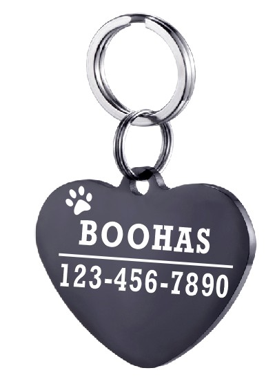 Personalized Dog ID Tag Stainless Steel Pet ID Tag - Pets Crazy Shops