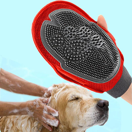 Dog fur Grooming Massage Brush - Pets Crazy Shops