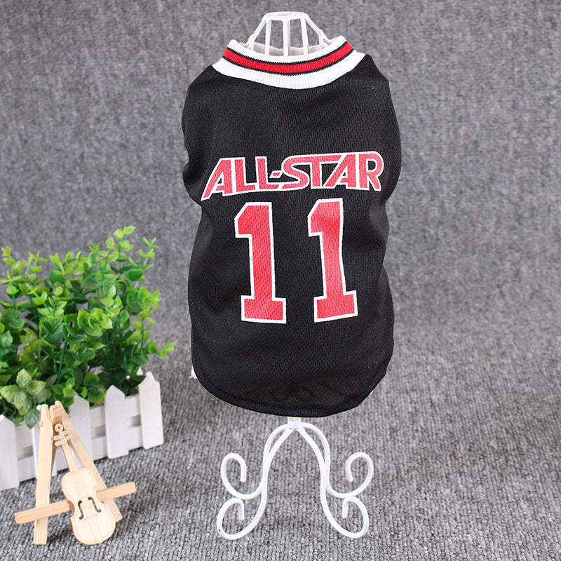 Hot World Cup Ball Spring And Summer Dog Vest Pet Supplies - Pets Crazy Shops