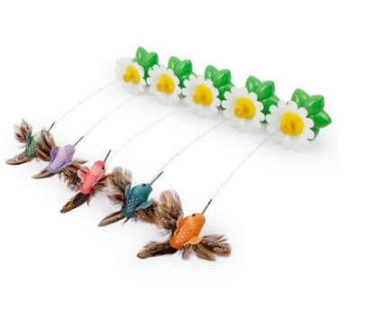 Electric Automatic Rotating Flower Pet Products - Pets Crazy Shops