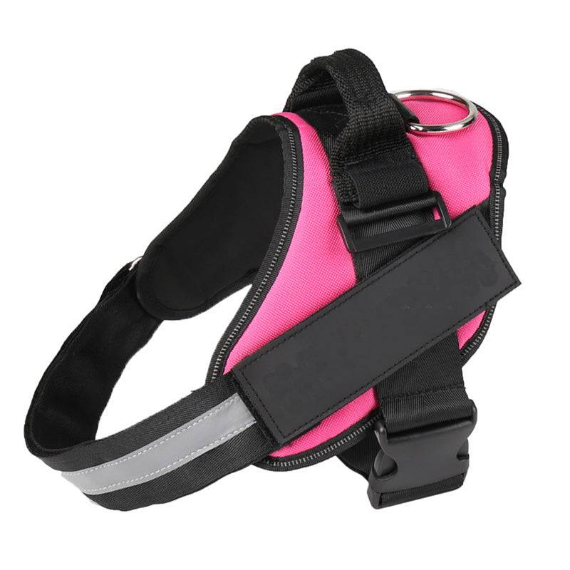 Personalized Custom Reflective Breathable Dog Harness NO PULL Adjustable Pet Harness For Small Large Dog Harness Vest With Patch - Pets Crazy Shops