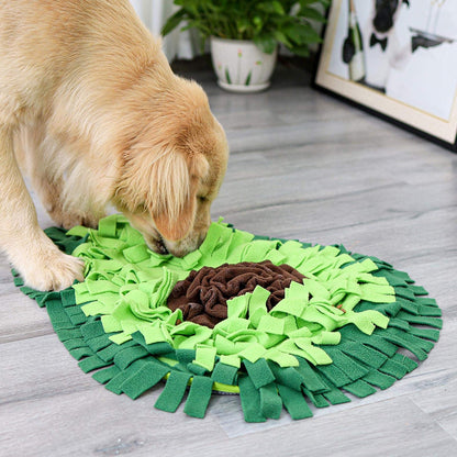 Dog Sniffing Mat Dog Puzzle Toy Pet Snack Feeding Mat Boring Interactive Game Training Blanket Snuffle Feeding Training Mat - Pets Crazy Shops
