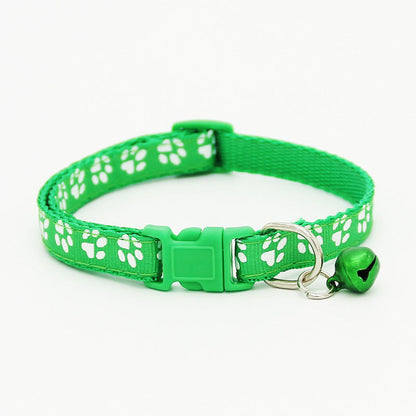 The pet cat wears a bell collar - Pets Crazy Shops