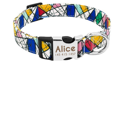 Dog Tag Custom Dog Collar - Pets Crazy Shops