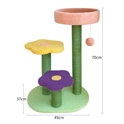 Cat Tower  Cat Scratch Board Wear-resistant Cat Climbing Tree - Pets Crazy Shops