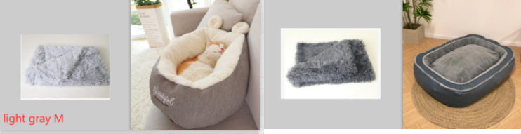 Pet Dog Bed Warming Soft Sleeping Bag Cushion Puppy Kennel - Pets Crazy Shops