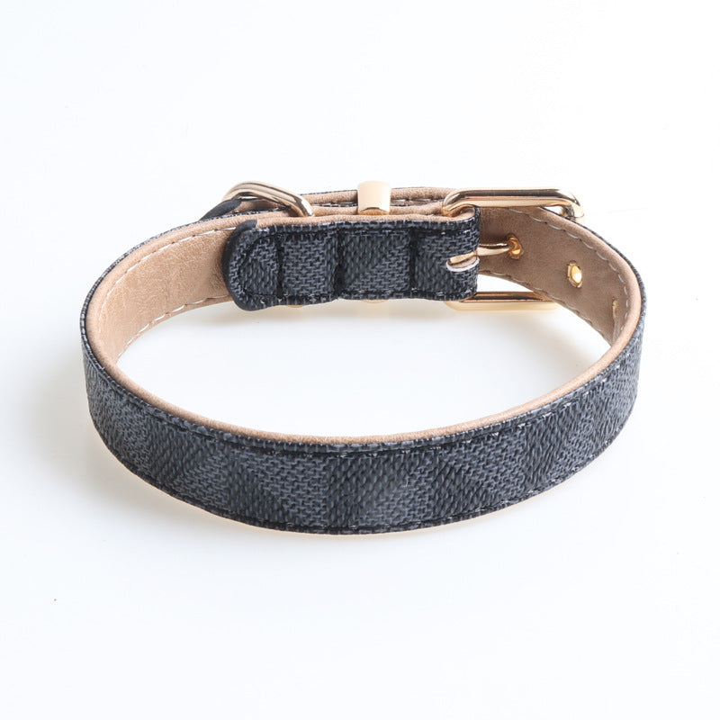 Pet Collar PU Leather Dog Collar Exquisite Fashion Dog Collar - Pets Crazy Shops