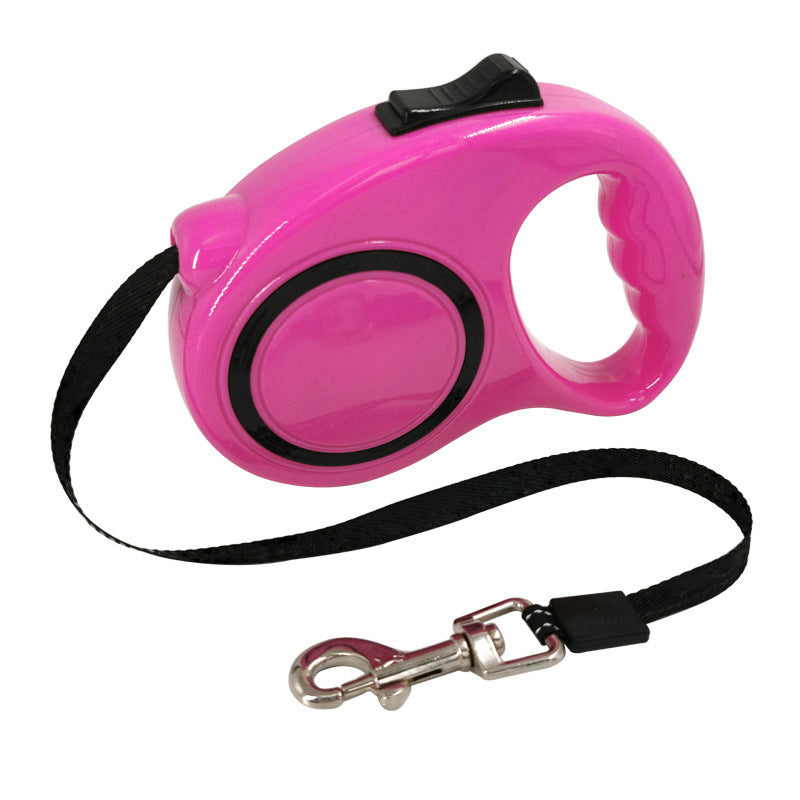 Pet Dog Automatic Retractable Leash Bone Printing - Pets Crazy Shops
