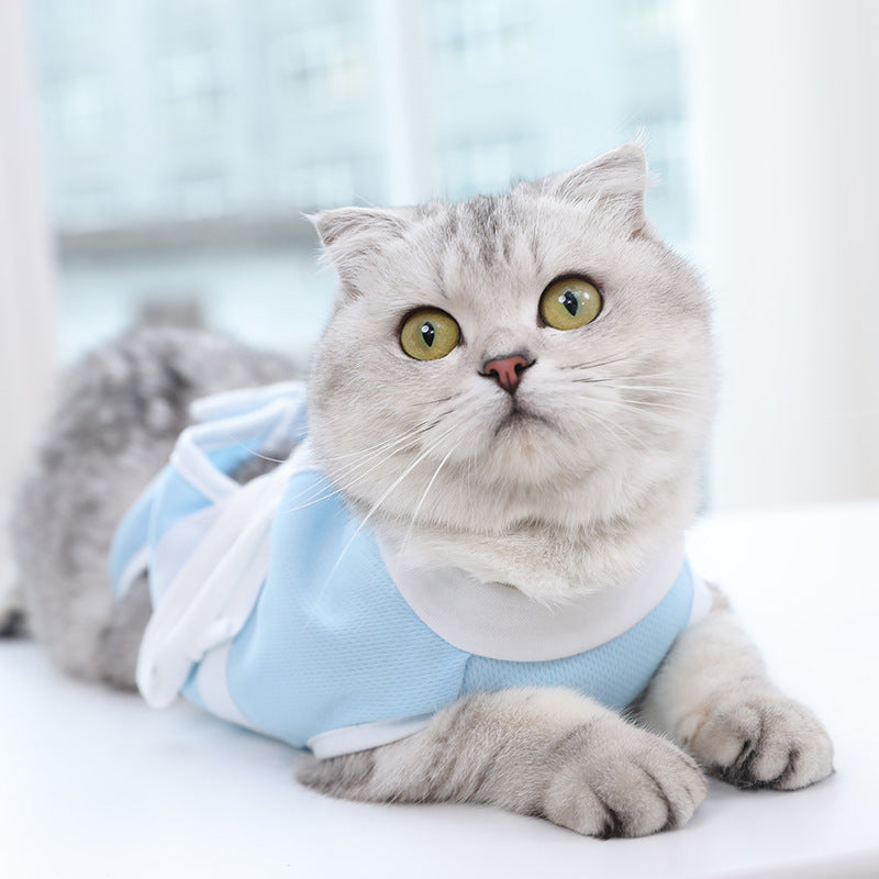 Cat Clothes Summer Clothes Thin Pet Care Suit - Pets Crazy Shops