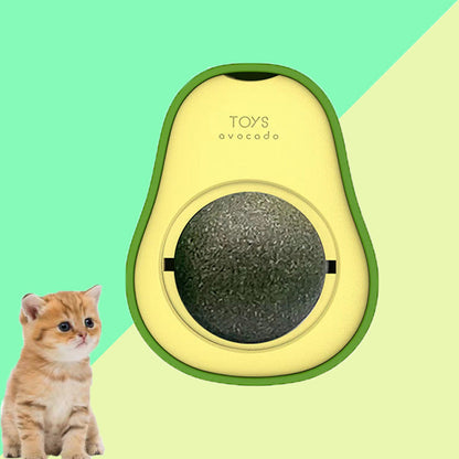 Avocado Cat Mint Multifunctional Catnip Toy 360 Rotating Self-healing Artifact Pet Supplies - Pets Crazy Shops