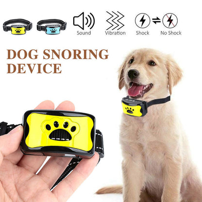 Dog Training Collar Waterproof Electric Pet Remote Control Rechargeable Dogs Trainer Bark Arrester With Shock Vibration Sound - Pets Crazy Shops