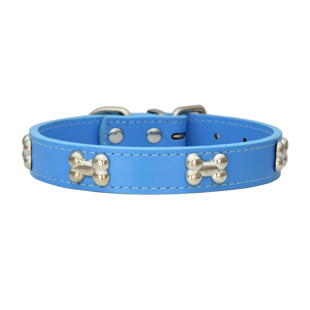 New Product Pet Supplies Collar PU Leather Dog Leash Accessories - Pets Crazy Shops