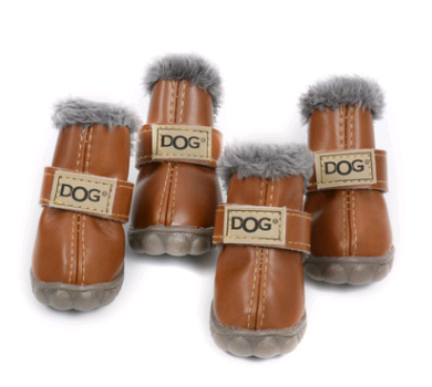 Dog Thick Snow Boots Keep Warm Teddy Autumn And Winter VIP Shoes - Pets Crazy Shops
