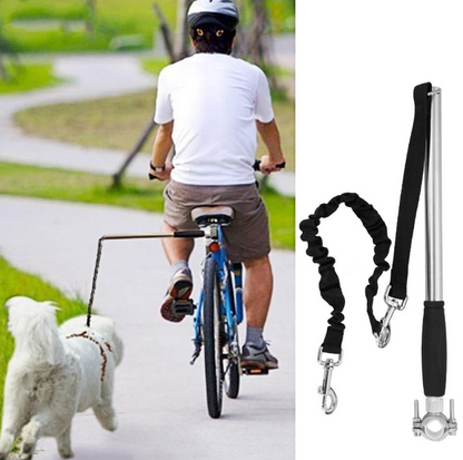 Bicycle walking dog leash - Pets Crazy Shops